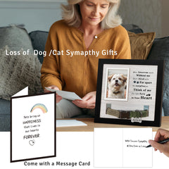 Skittypurr collar frame photo area highlights cherished memory.