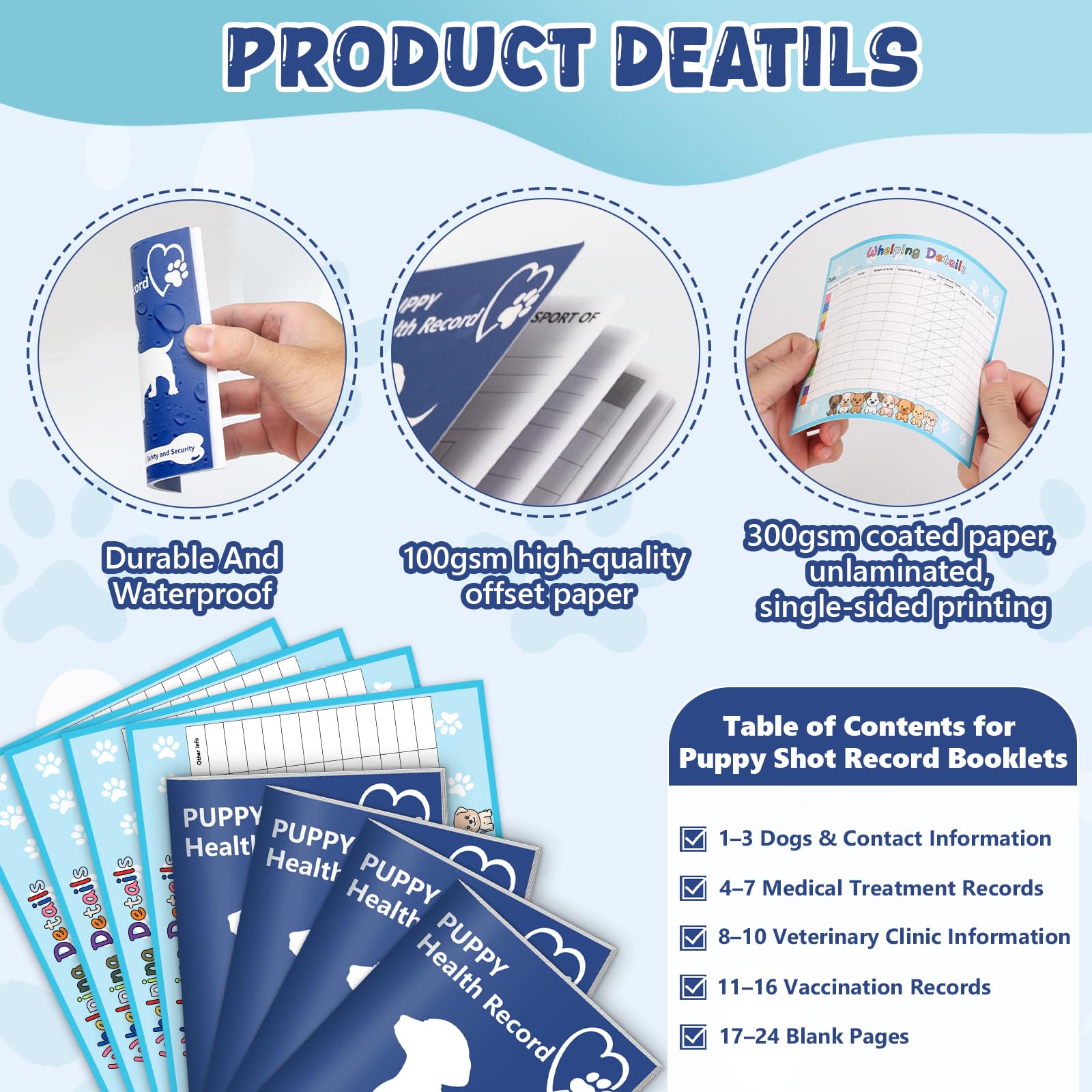 SKLENICE puppy-whelping-kit-packaging box display for convenient storage