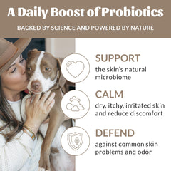 SKOUT'S HONOR 97% natural ingredients label emphasizes gentle, paraben-free care.
