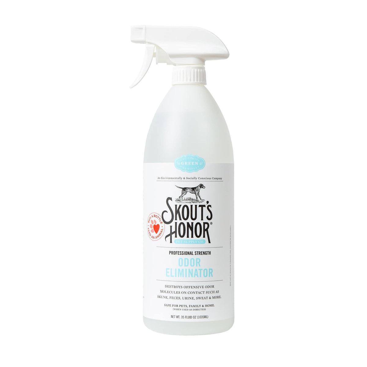 Skout's Honor Eliminador de Olores, botella-vertido, frescura inmediata para el hogar
