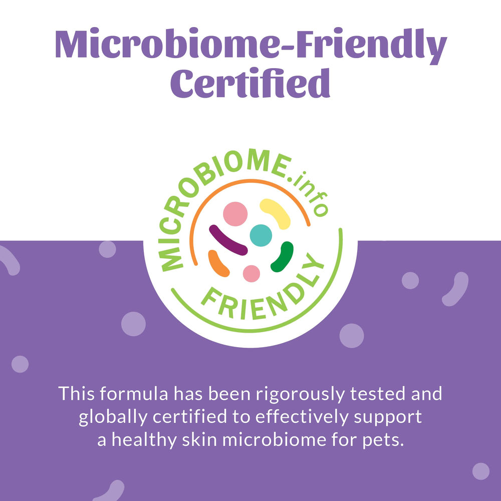 Skout's Honor probiotic dog conditioner lavender label showcases natural ingredients.