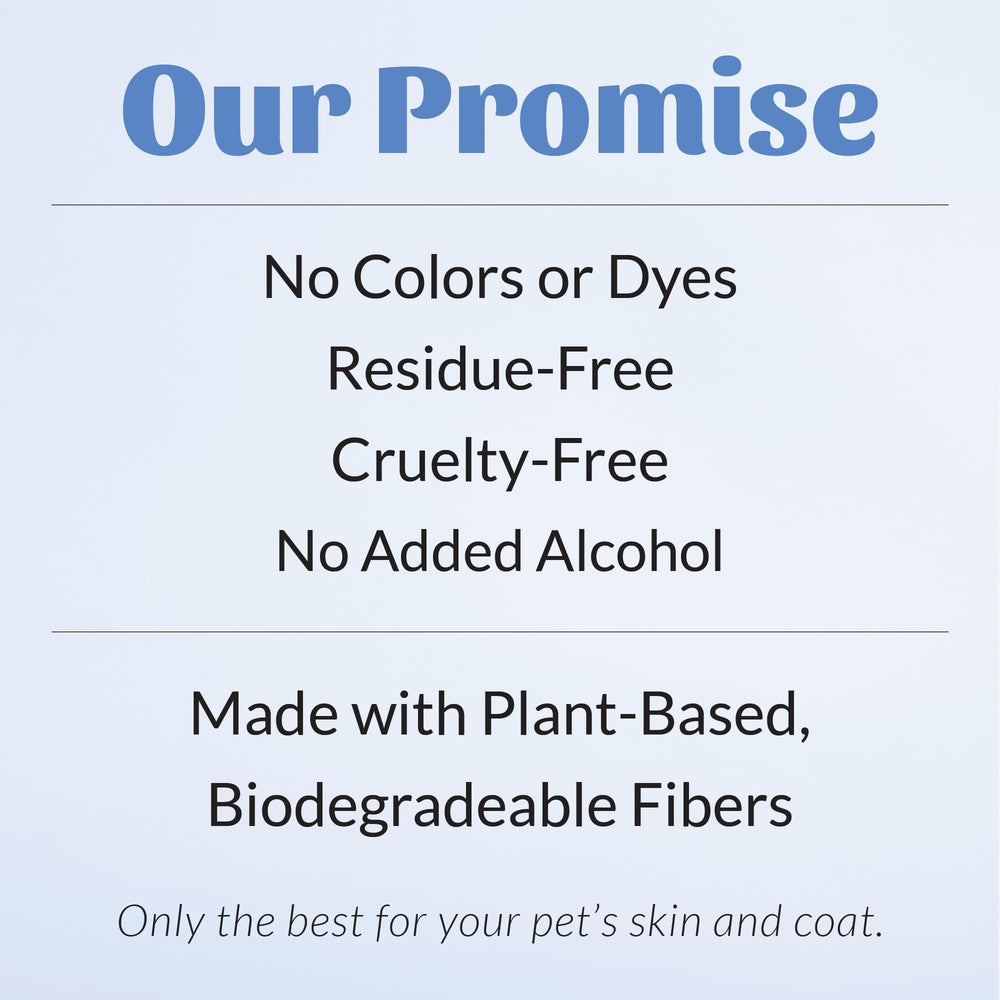 SKOUT'S HONOR: Toallitas con fibras biodegradables, cuidado ecológico para mascotas.