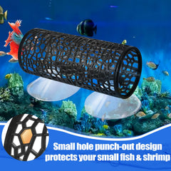 Skrfrren suction cups securing Betta Tunnel setup