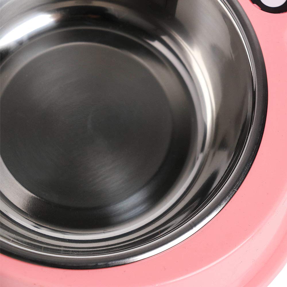 Skrtuan bright-color pet bowls with stylish design