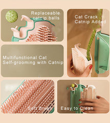 Skwpepe wall brush installation with adhesive for quick mounting.