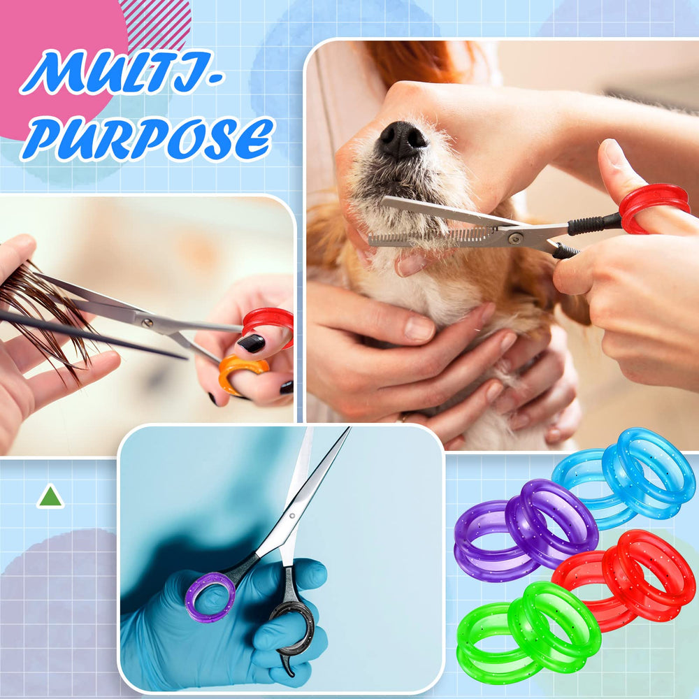 Skybooly durable reusable silicone finger rings suitable for repeated grooming sessions.