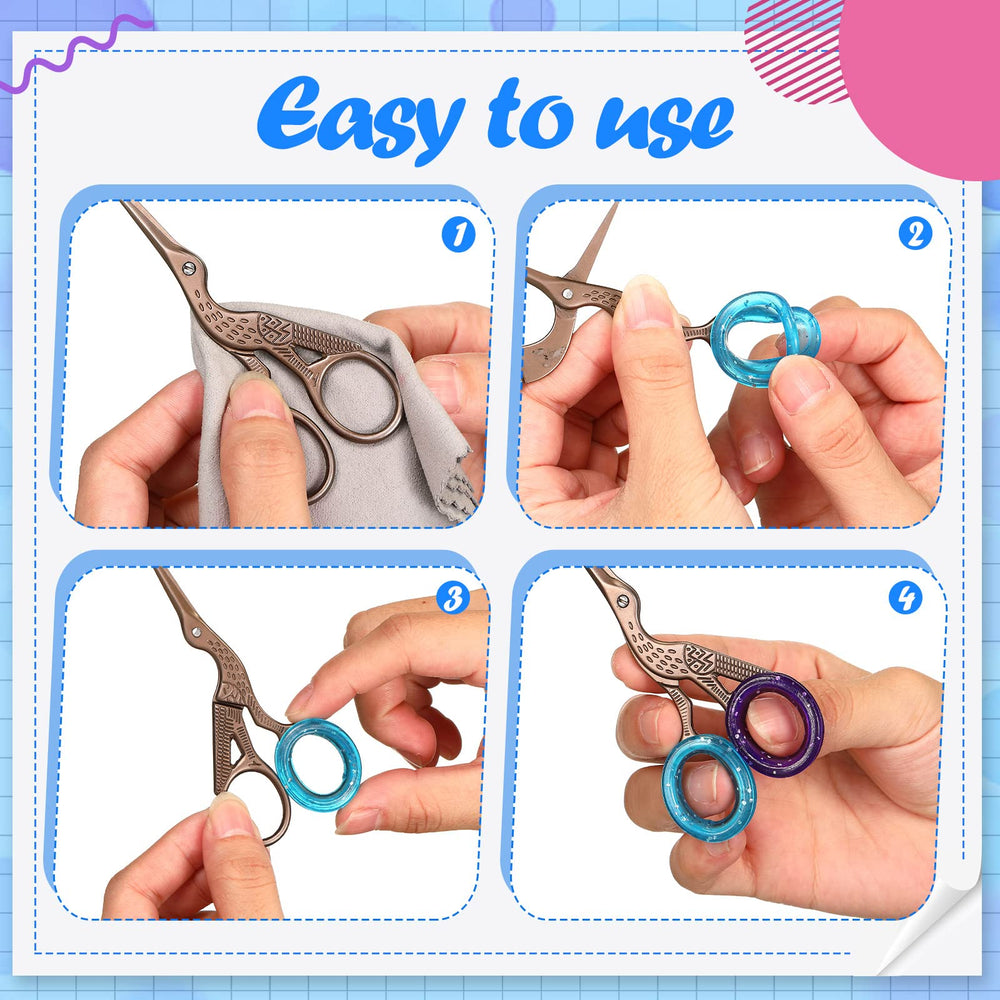 Skybooly soft silicone finger rings provide anti-slip comfort during grooming sessions.