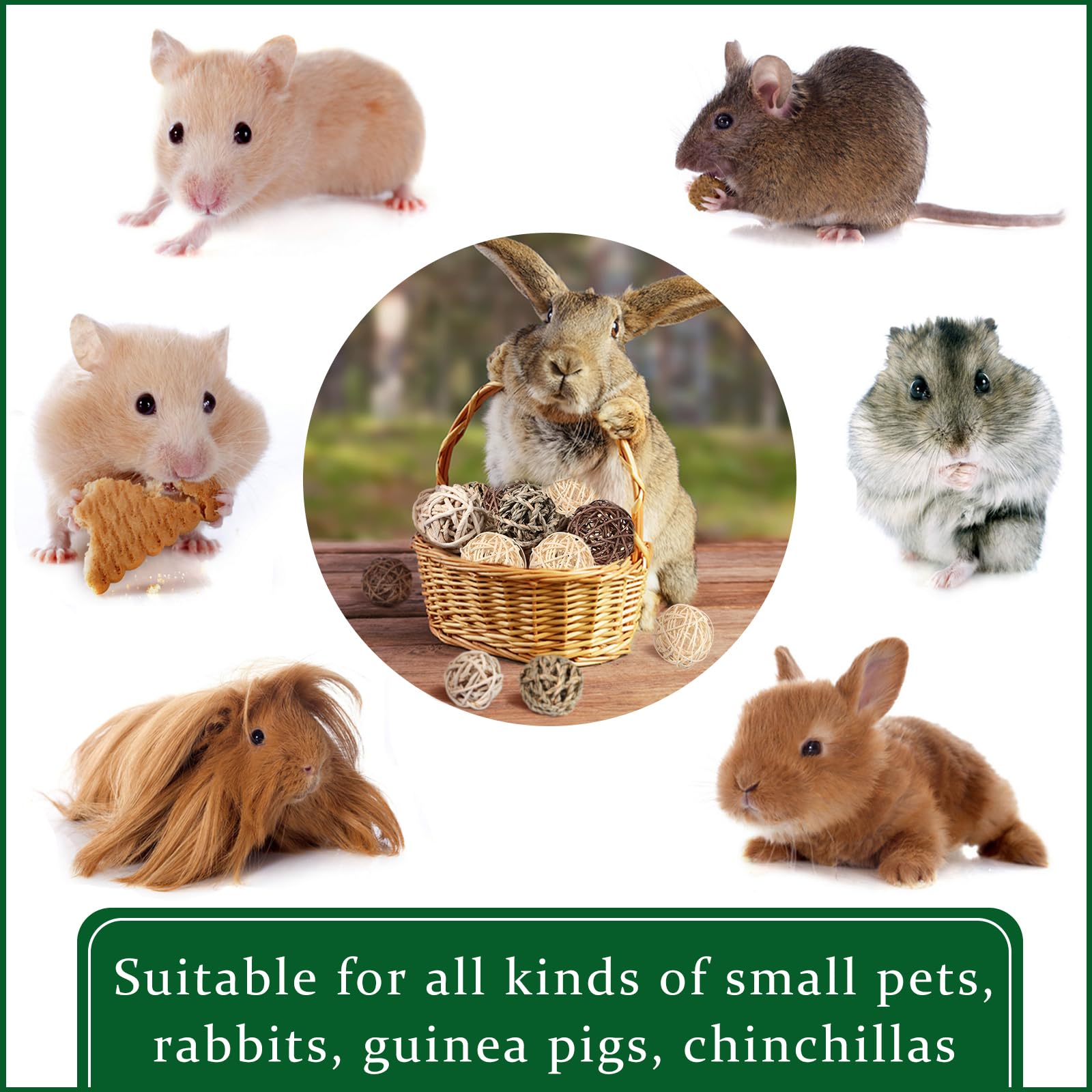 Skylety chew balls 1.9 inch diameter fit small mouths