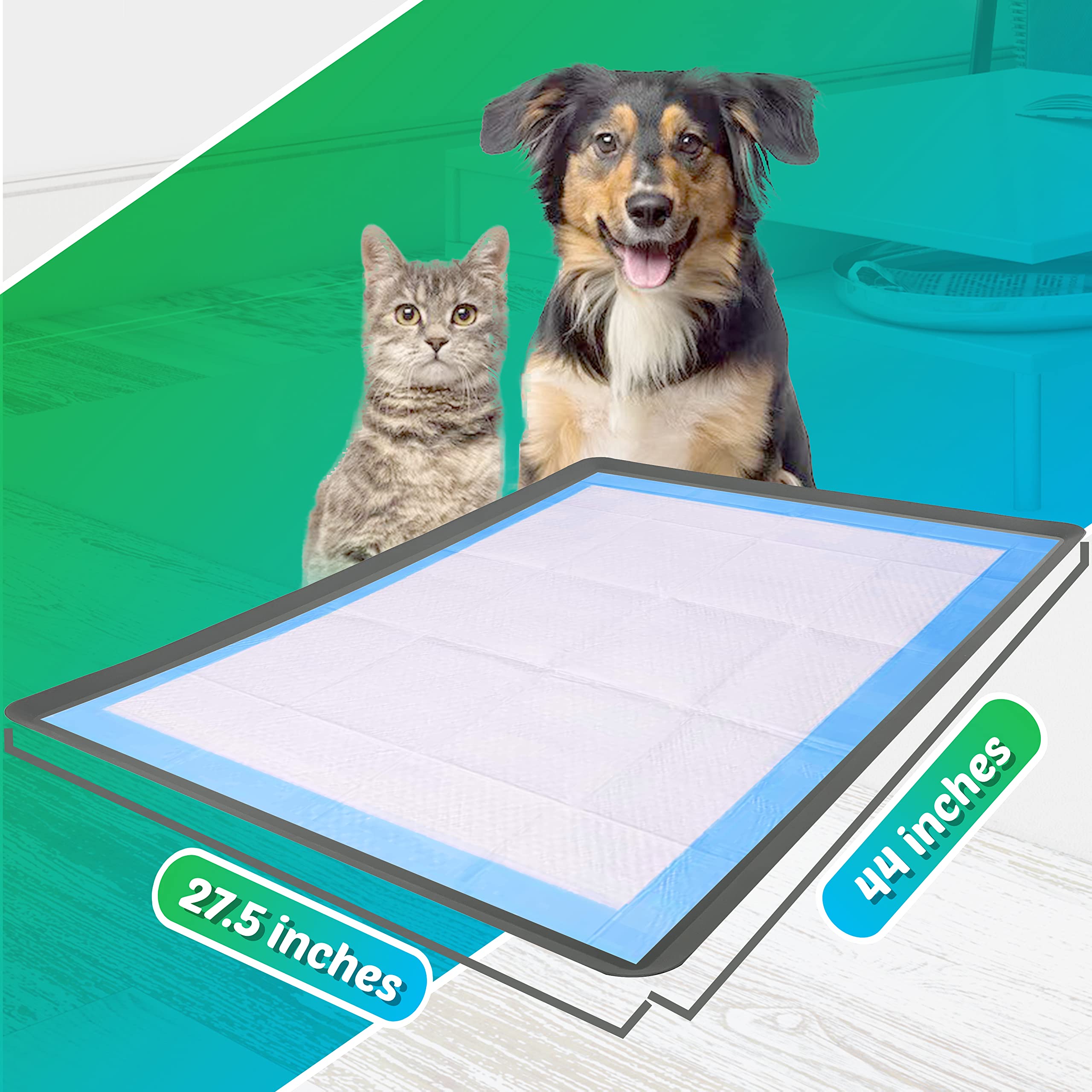 Skywin TidyFriend anti-slip surface keeps pads secure during play