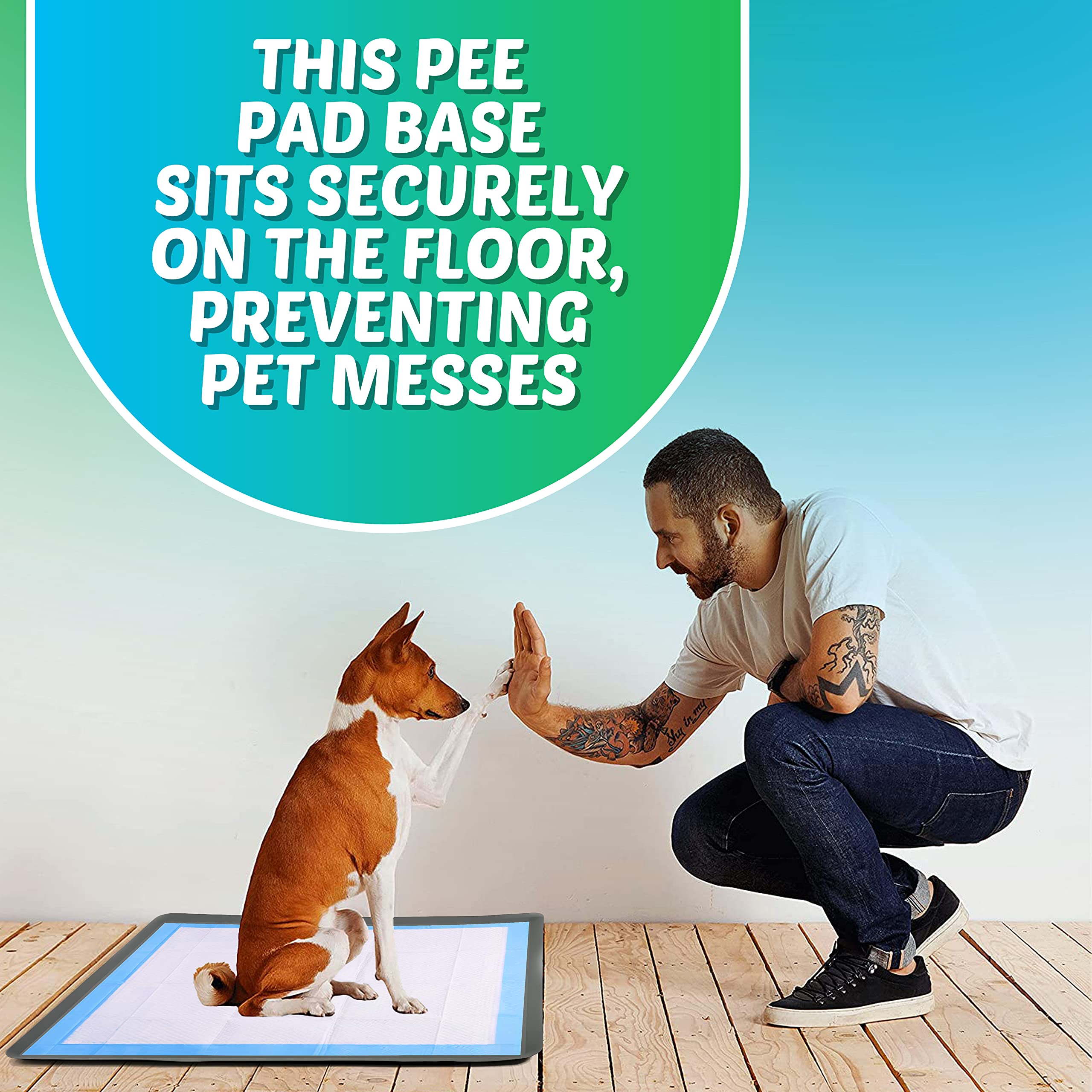 Skywin TidyFriend floor-protection tray minimizes mess and cleanup