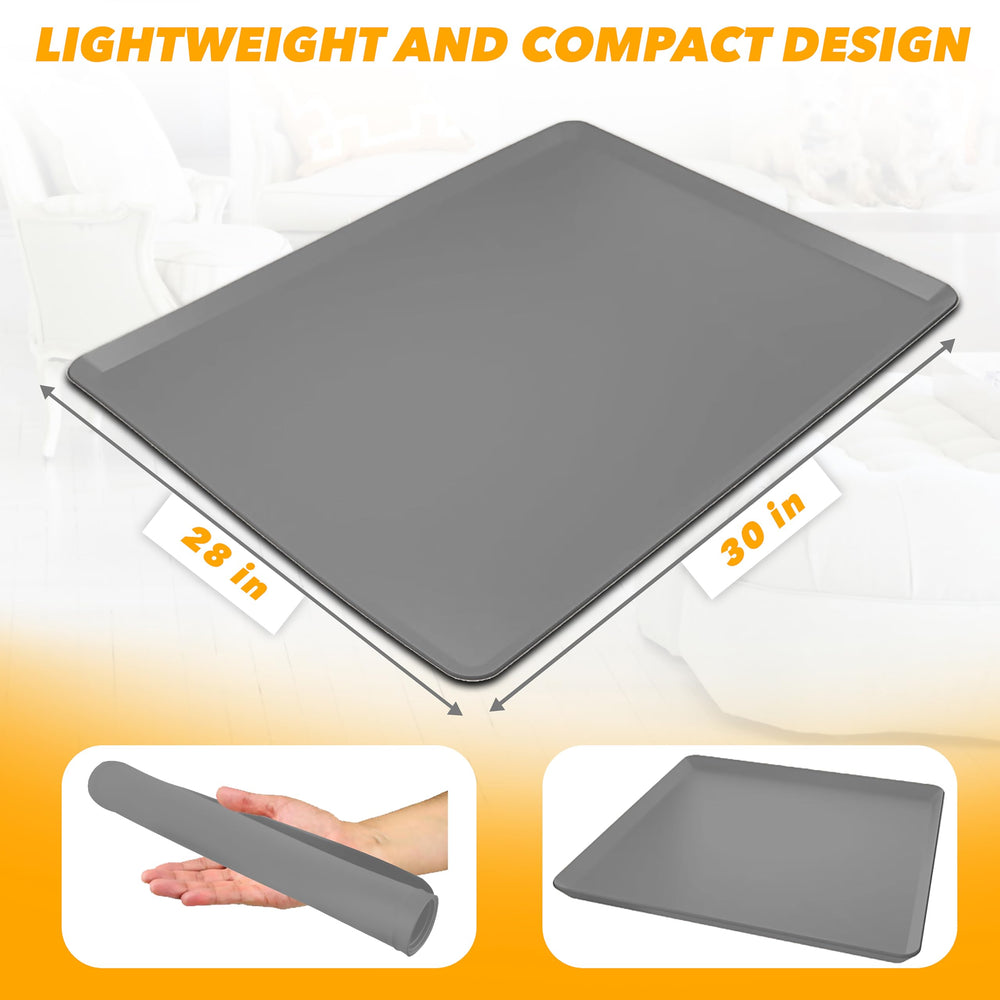 Skywin TidyFriend dark grey close-up shows durable silicone finish.