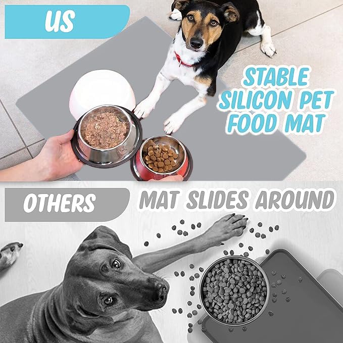 Skywin TidyFriend mat dishwasher-safe for quick cleaning after meals.