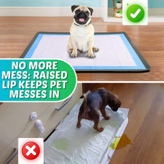 Skywin TidyFriend tray anti-slip base prevents shifts on slick indoor floors