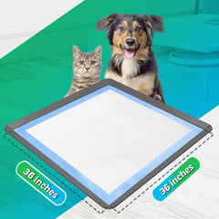 Skywin TidyFriend tray raised edges help contain leaks during home potty training