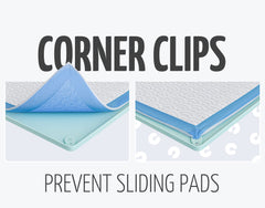 Skywin TidyFriend silicone non-spill design keeps pads neat and hygienic.