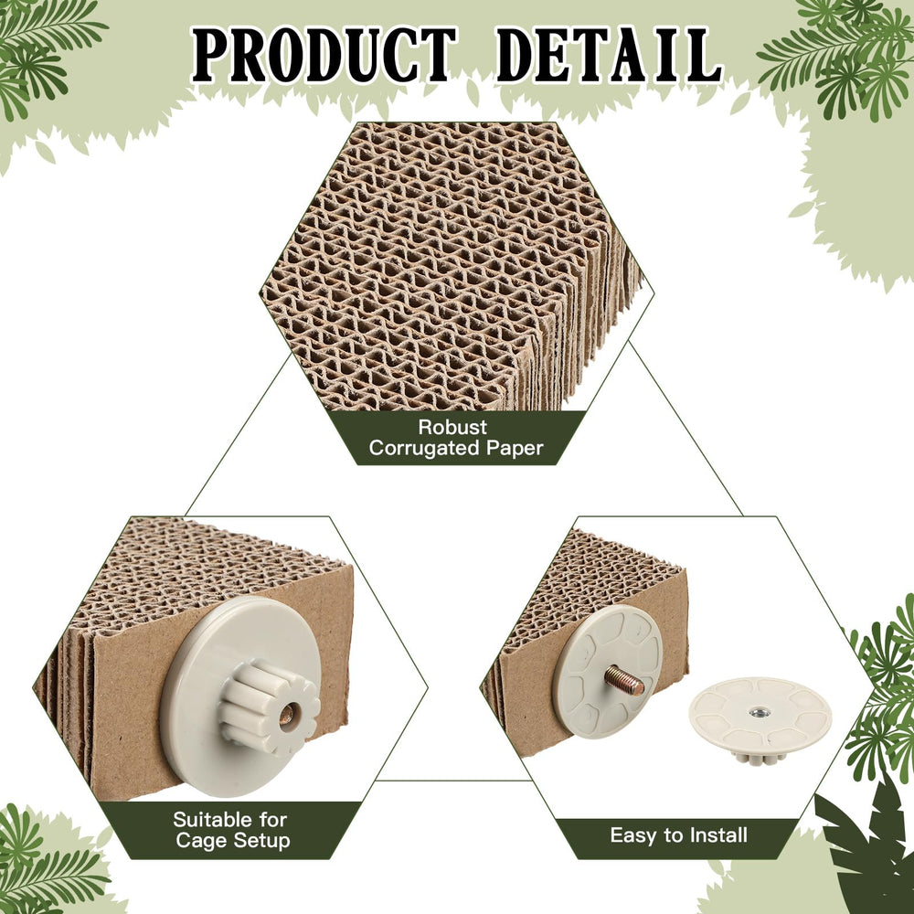 Skyygemm cage-setup-perch-fit-standard-cage communicates versatile placement and compatibility.