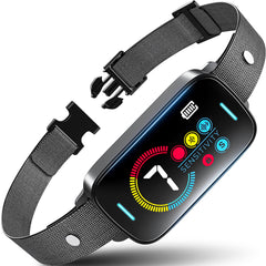 SLAYKAM Upgrade Ultrasonic Bark Collar for large, small dogs—calm, quiet walks with ultrasonic training.