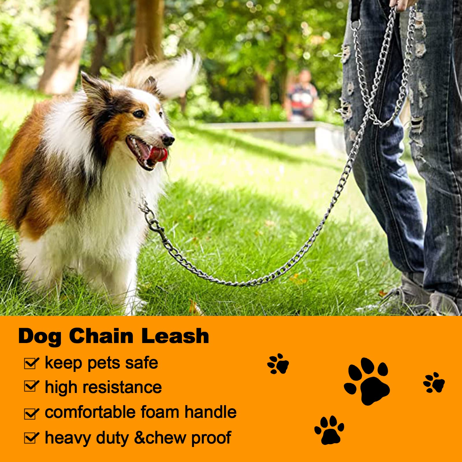 SLE leash ideal for walking, jogging, and running with close control