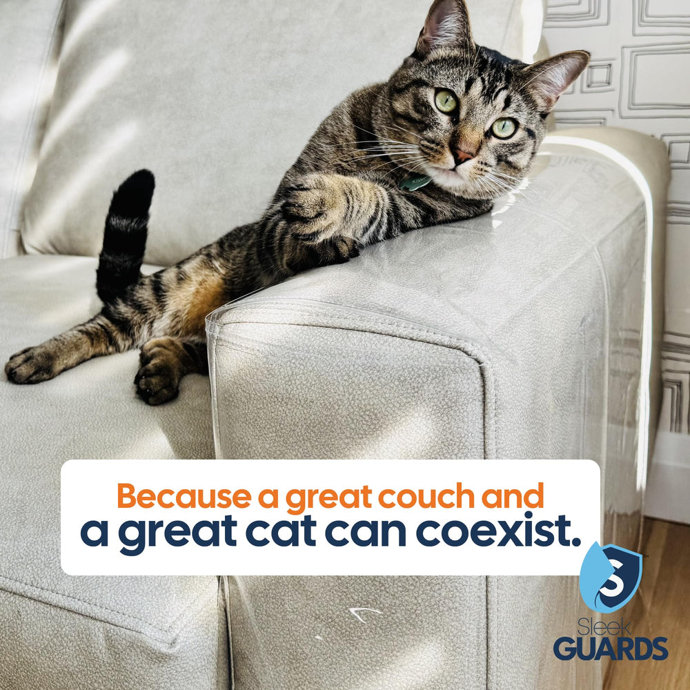 Sleek Guards packaging shows contents and easy installation guidance.