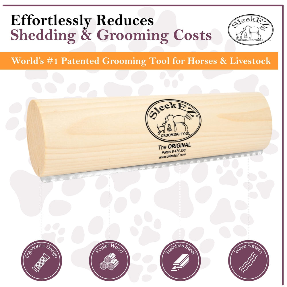 SleekEZ works for all animal types, from horses to livestock.