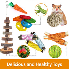 Slicon sweet bamboo sticks offer crunchy textures for teeth.