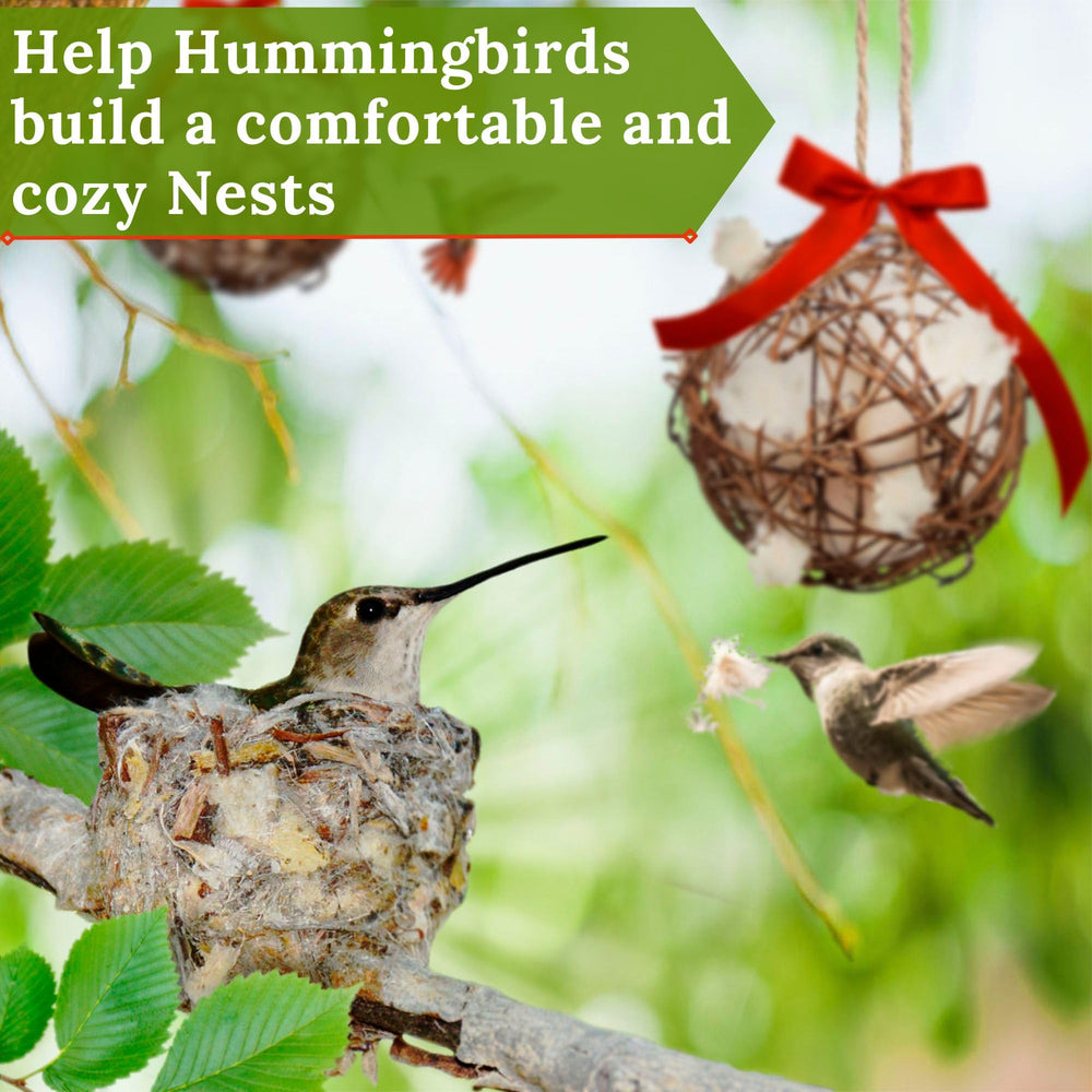 Slivche Hummingbird Nesters two-pack demonstrates value for versatile hanging placements