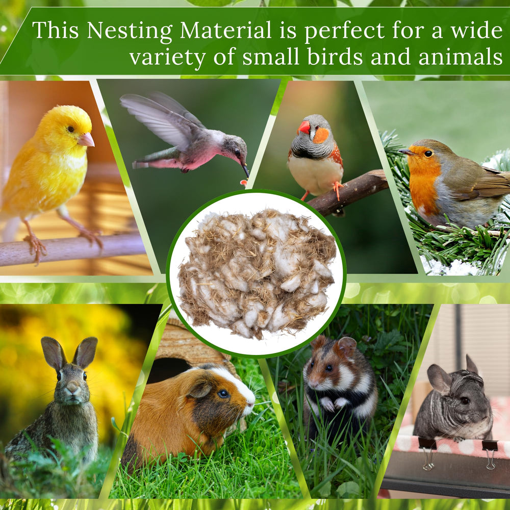 slivche hummingbird nesting material close-up demonstrates fine texture for tiny bird nest construction