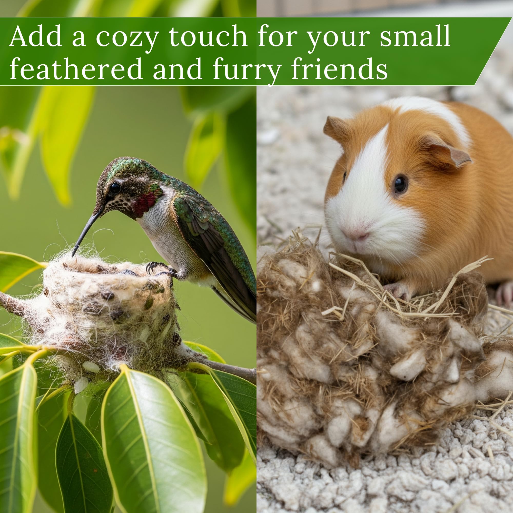 slivche nesting bedding for small pets compact and dry for comfortable nest areas