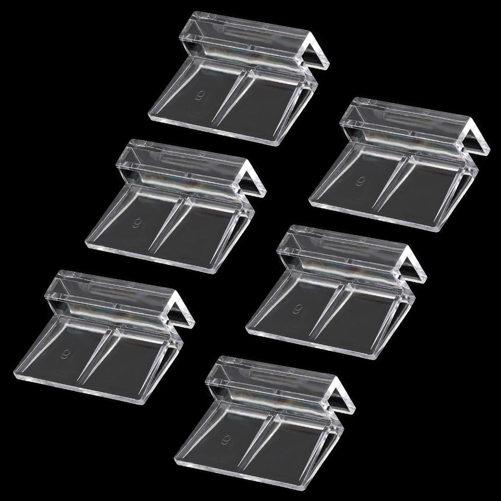 Sliverdew aquarium lid clip closeup shows secure 5–6mm glass lids.