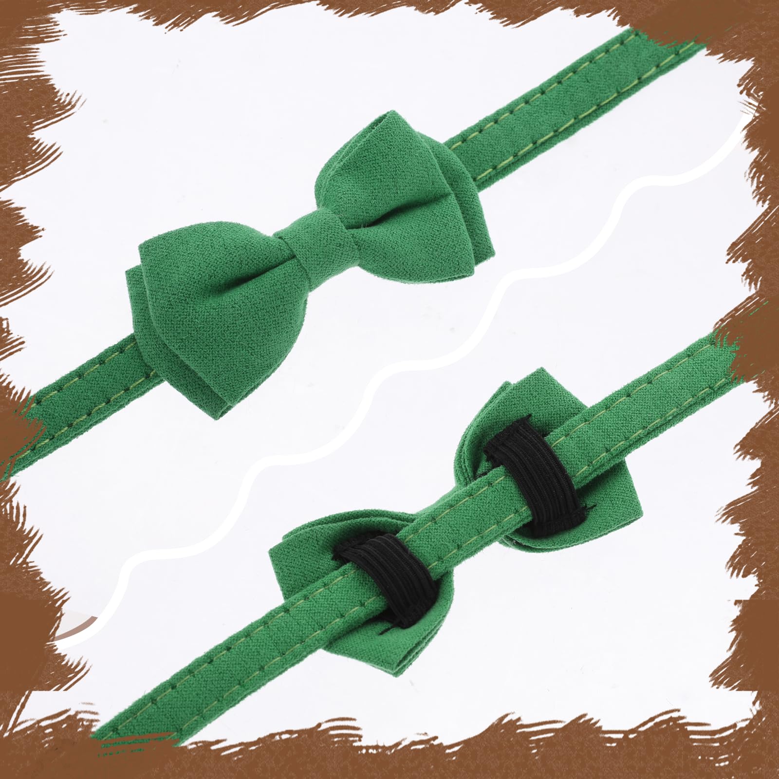 Sliverdew bow cat collar detachable bow close-up highlighting versatile style.