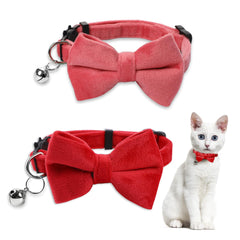 Sliverdew cat collar bell pink shows a safety bell to help locate your pet.