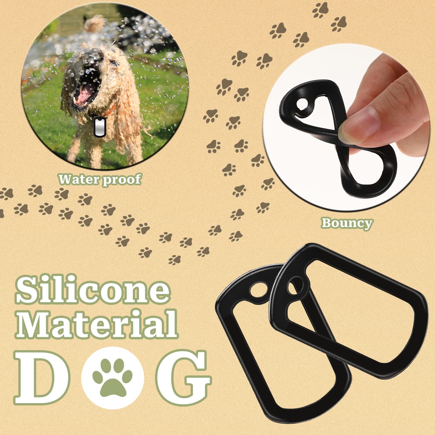 Sliverdew chains 15cm, compact option for pets or people.