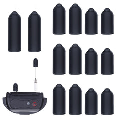 Sliverdew dog collar rubber tip 13mm close-up with soft coating for skin-friendly contact.