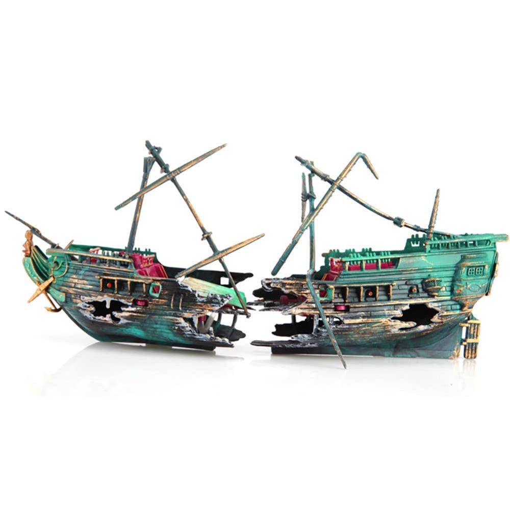 SLOCME aeration shipwreck works with your pump for visual impact