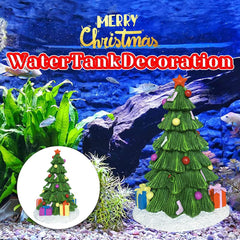 SLOCME resin aquarium tree ornament enhances natural tank scenery with easy upkeep.