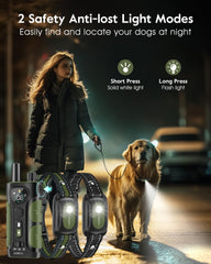 SLOPEHILL IP68 waterproof collar ready for rain, mud, and outdoor adventures.