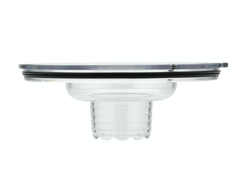 Slopper Stopper fingerValve and gasket enable controlled, dripless water flow.
