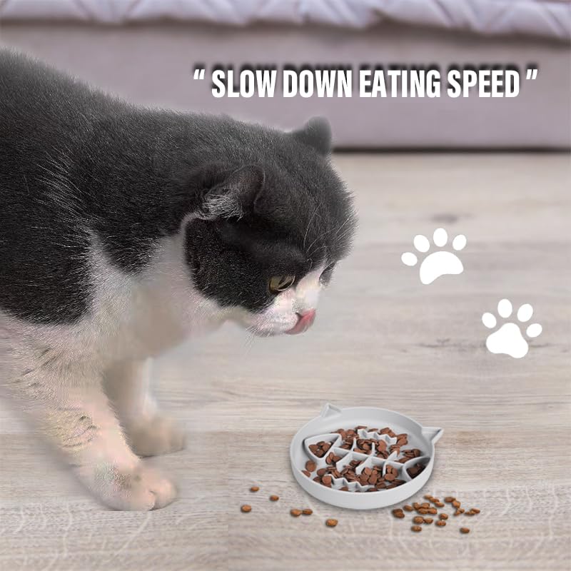 Slowpaw easy-clean silicone surface simplifies wiping and sanitizing after meals