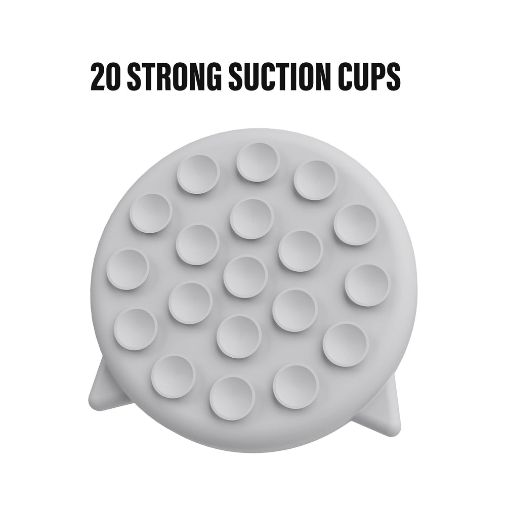 Slowpaw suction-stable design keeps the bowl steady on tile or wood surfaces