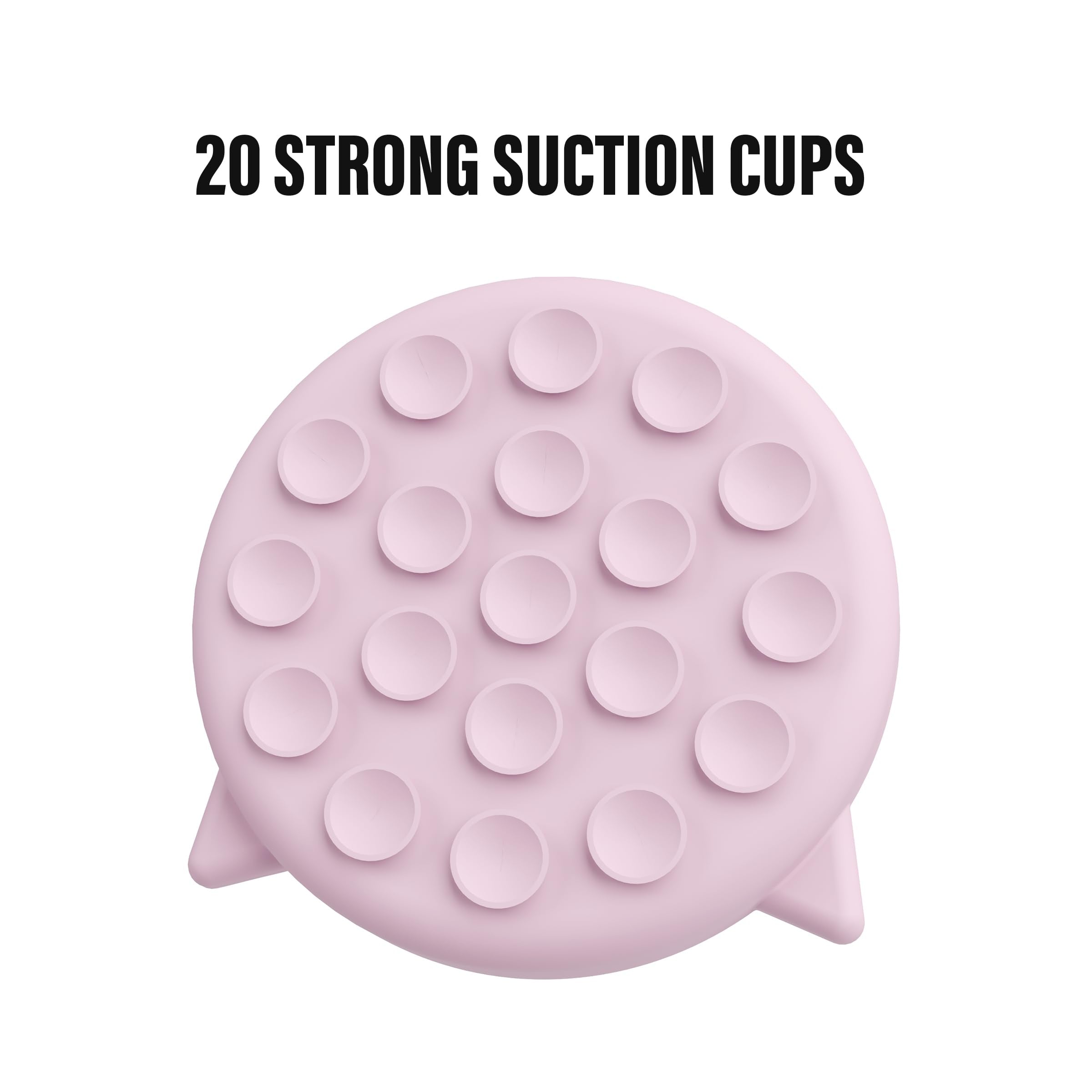 Slowpaw soft silicone material combines durability with easy cleaning