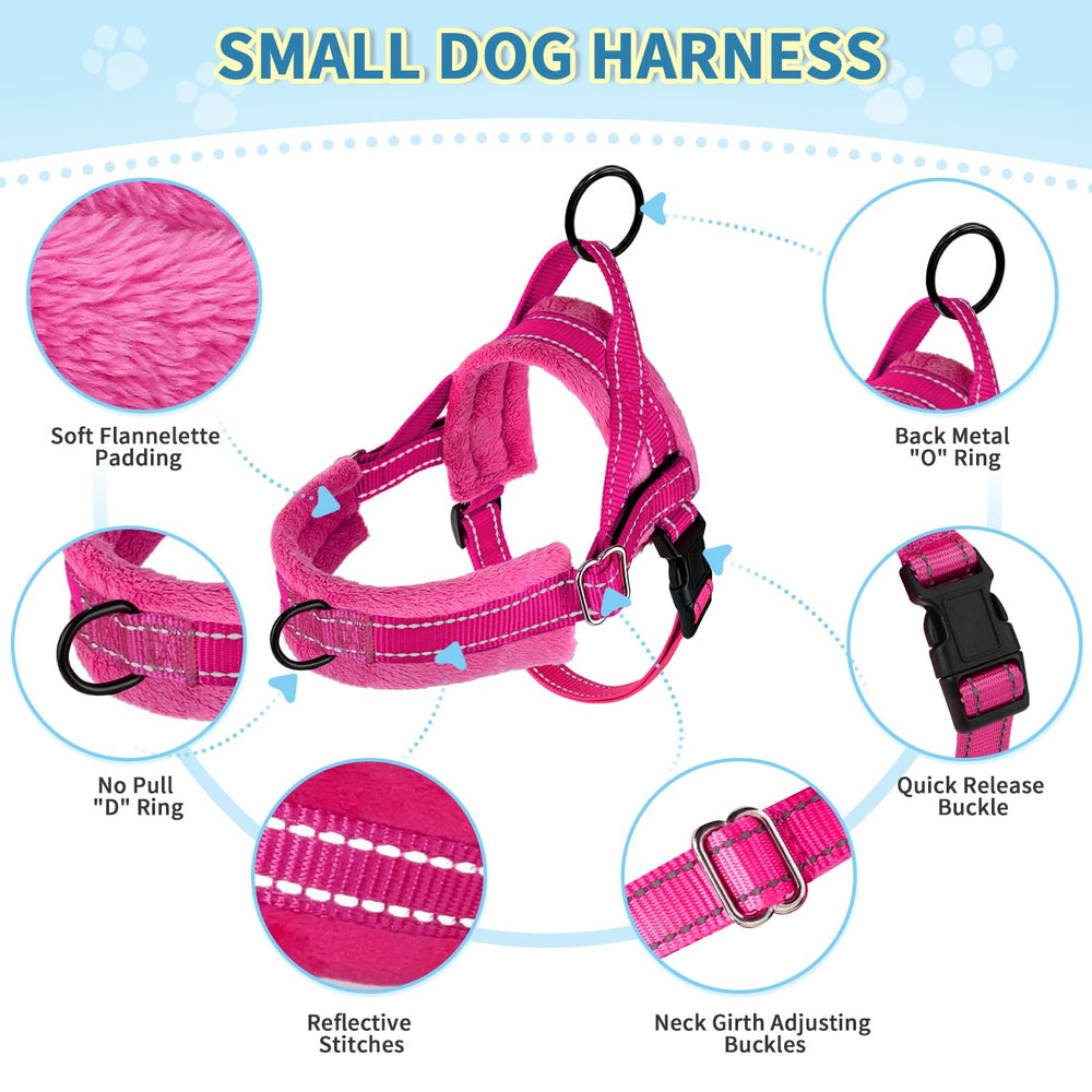SlowTon adjustable-neck-chest-harness offers a custom fit for growing dogs.