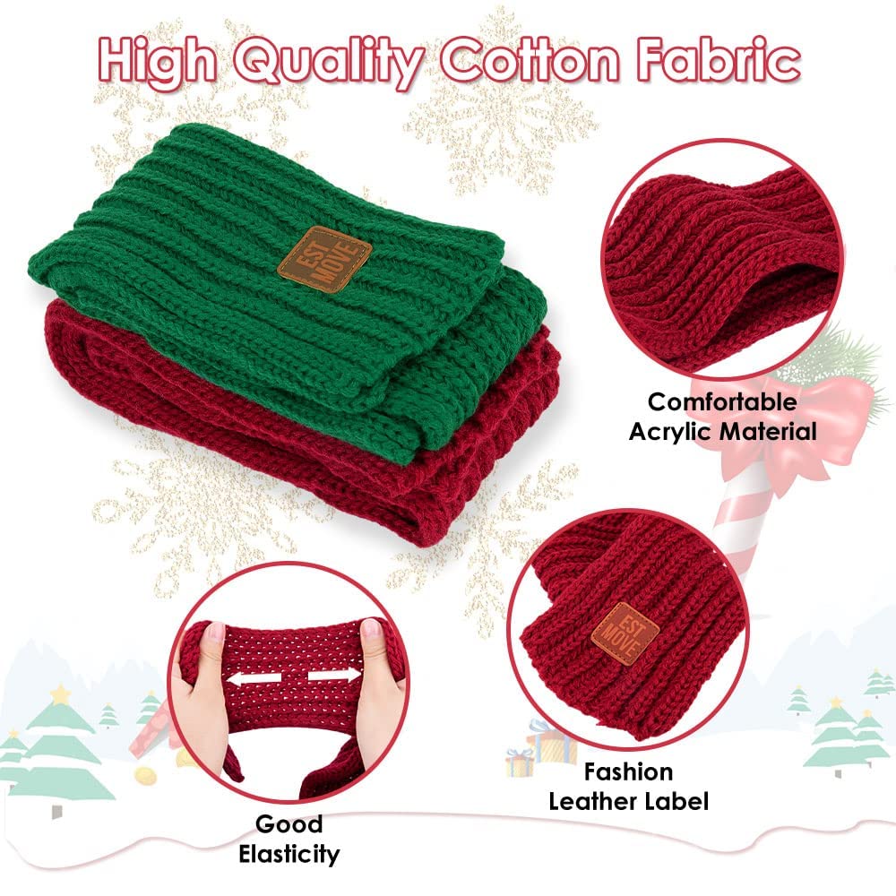 SlowTon doble-juego-bufandas-perro, ofrece versatilidad para distintos looks invernales.