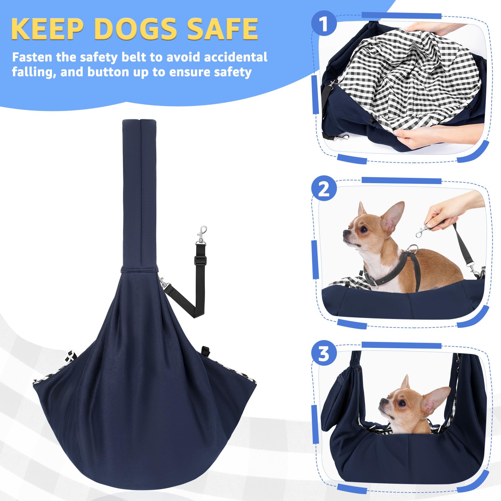 Adjustable length feature on SlowTon sling to fit different heights.