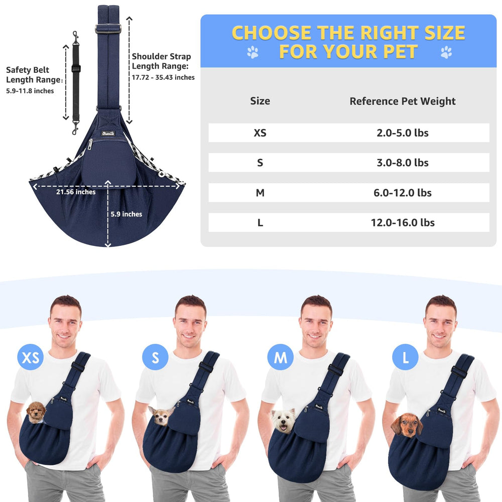 Machine washable SlowTon dog carrier for easy cleaning after outings.