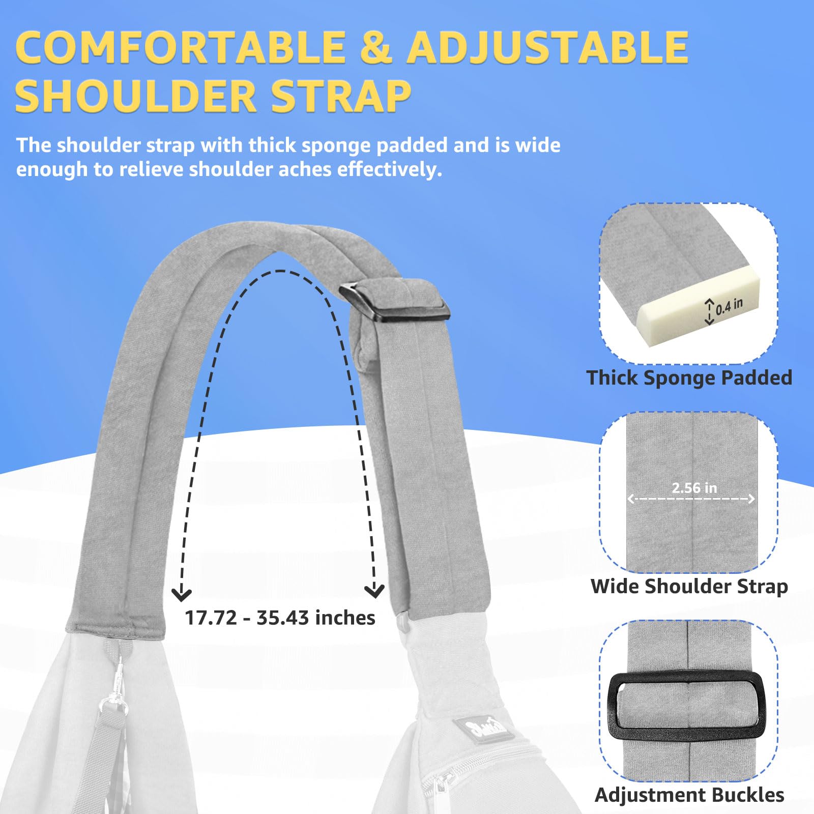 SlowTon dog carrier sling mouth buttons secure the opening.