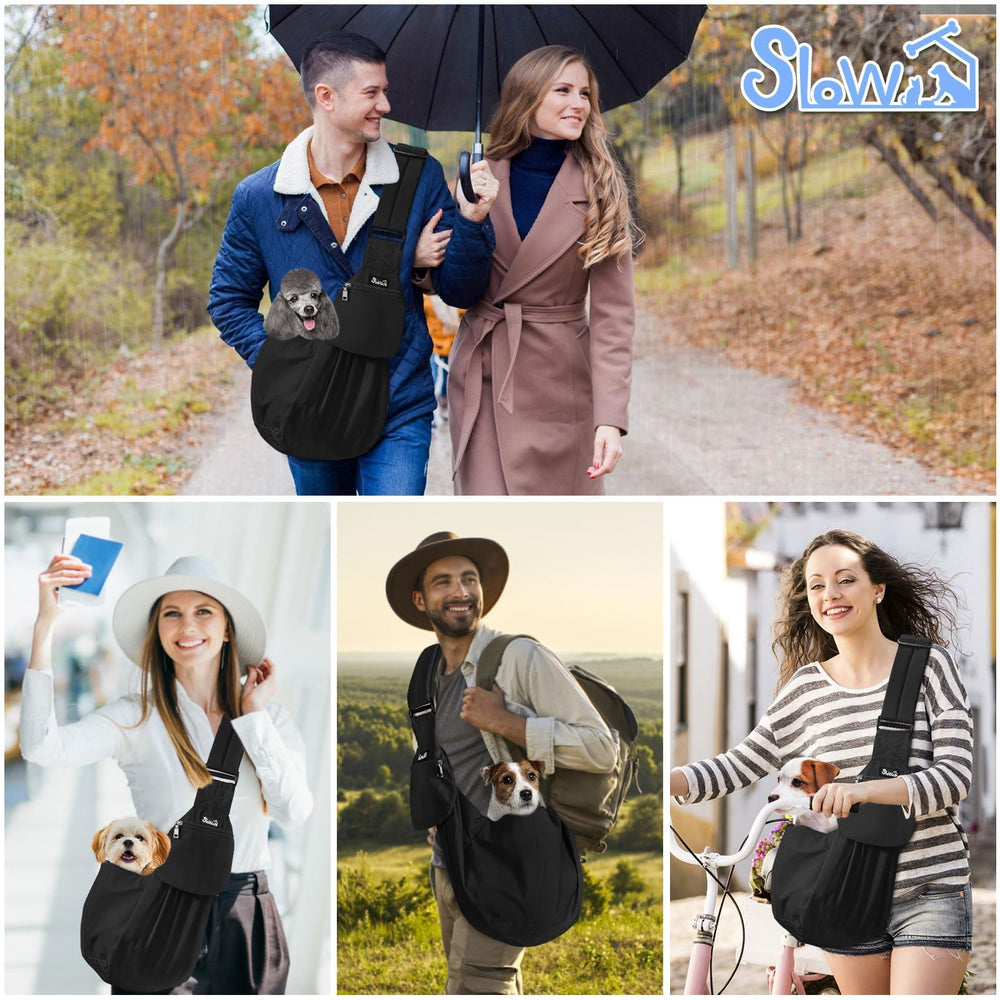 SlowTon water-resistant fabric image emphasizes easy cleaning and quick dry after adventures