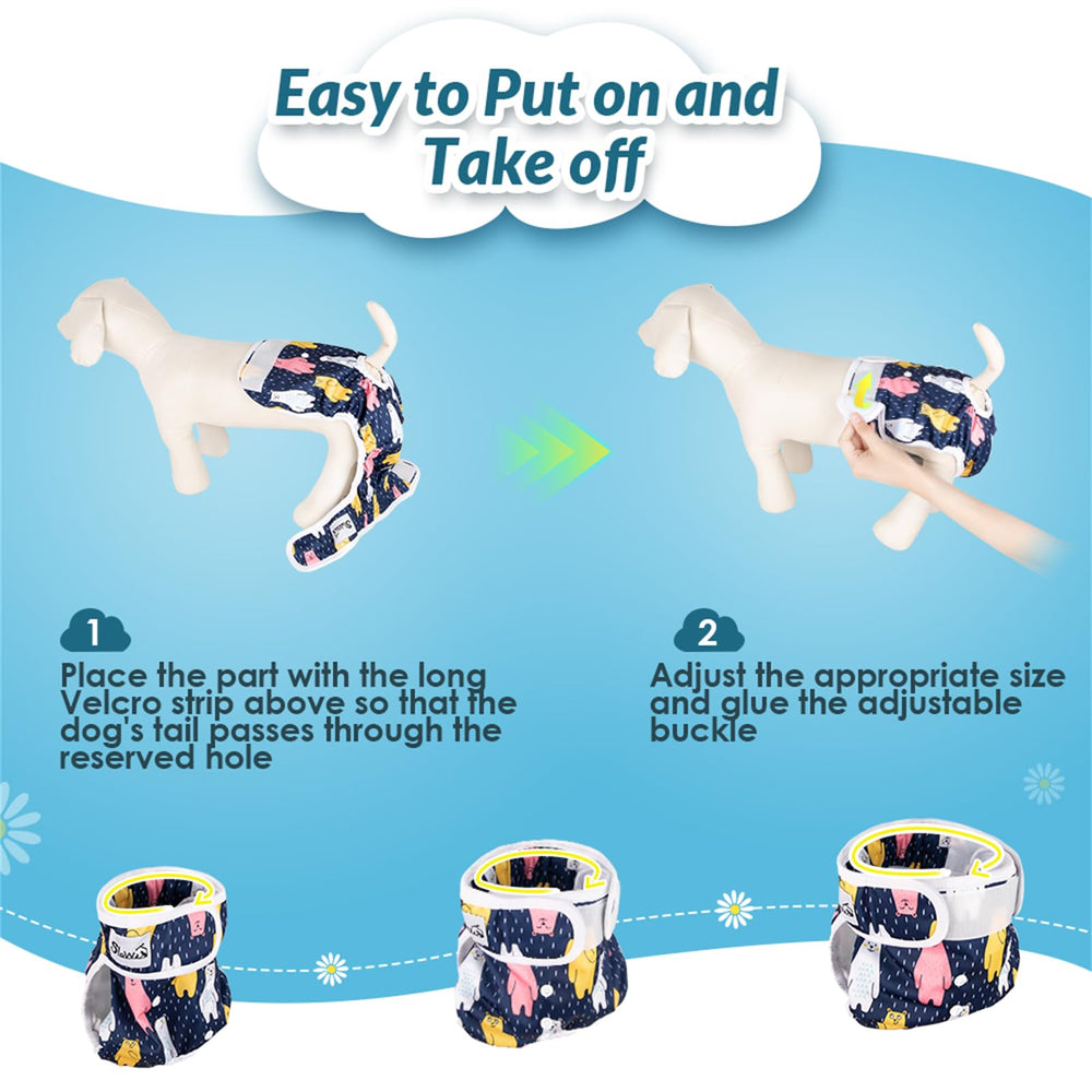 SlowTon strong hook and loop fastener keeps the diaper in place during activity