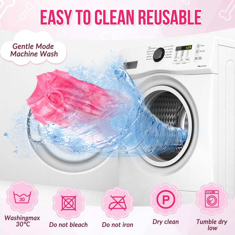 SlowTon Dog Recovery Suit machine-washable and reusable for easy care