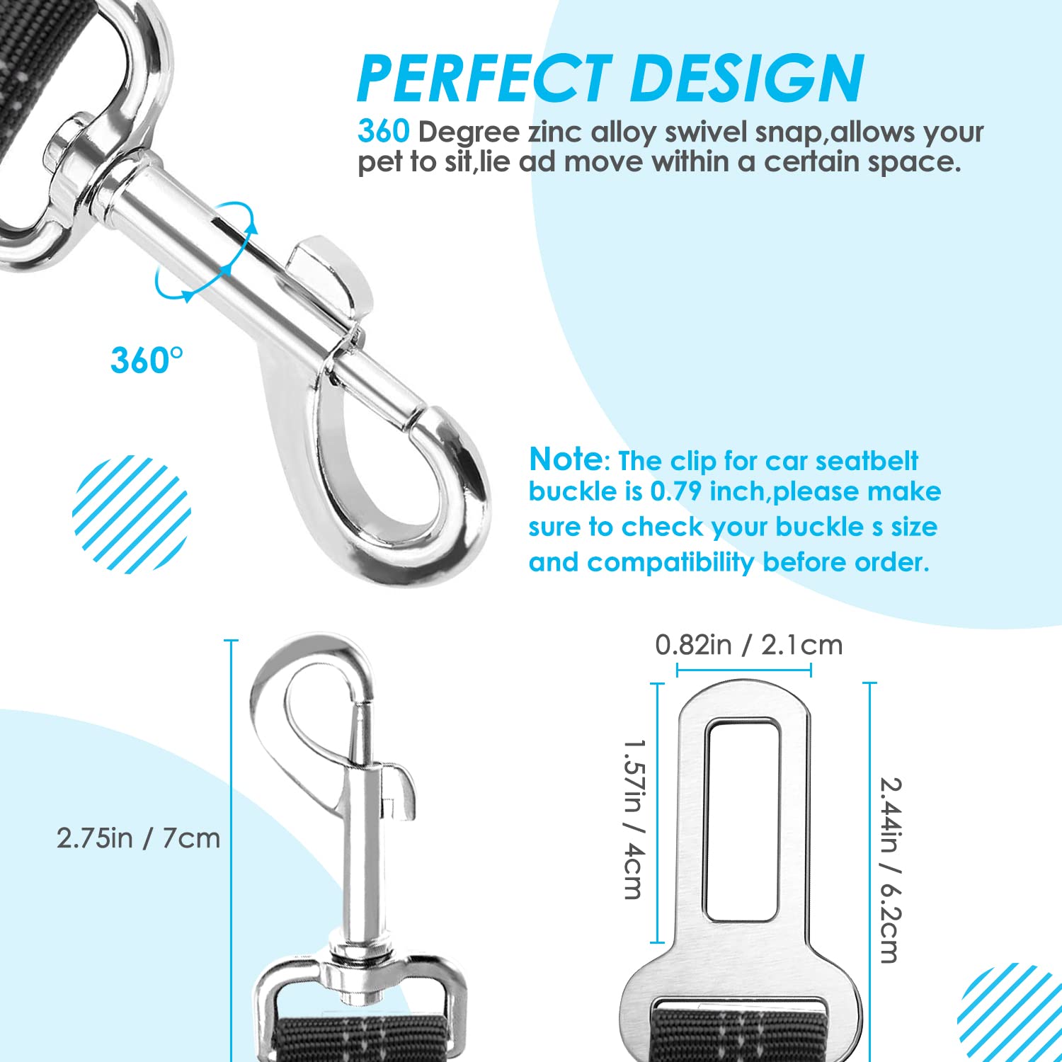 SlowTon reflective stitching enhances visibility for safer night-time car journeys.