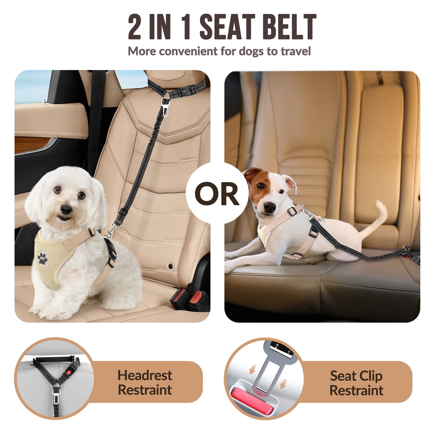 SlowTon 360-degree rotating buckle links to a harness for quick setup.